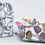 Bolsita de loneta con jaretas