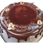 Pastel chocoavellana