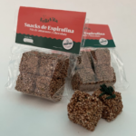 Snack de espirulina, amaranto y chocolate