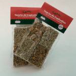 Snack de espirulina, amaranto y cacahuate